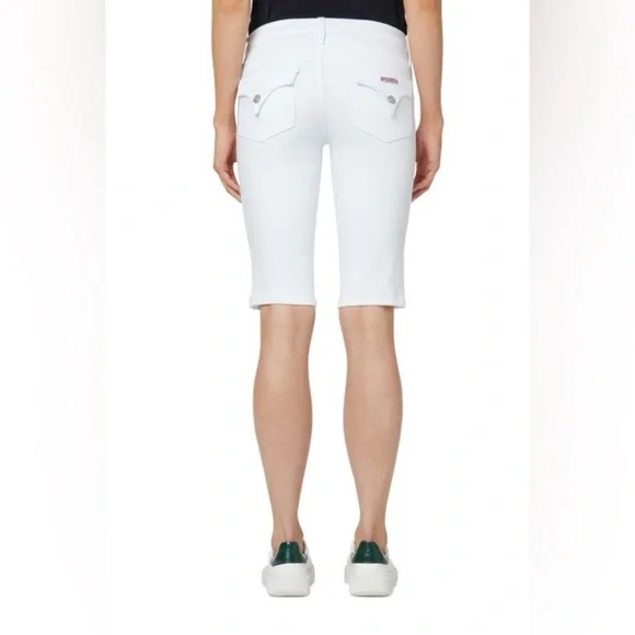 HUDSON Viceroy Knee Denim White Shorts size 28 - Picture 2 of 9